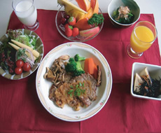 夕食の一例